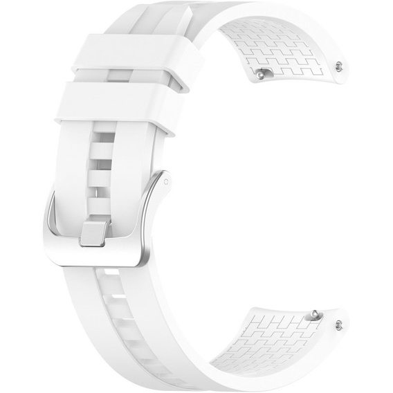 Силіконовий  ремінець для годинника Huawei Watch GT / Watch GT2, White