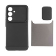 Чoхол до Samsung Galaxy S24, ERBORD CamProtect Slide Camera, сірий gunmetal