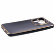 Чохол для Infinix Hot 40i, Glamour CamShield, чорний