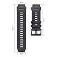 Силіконовий ремінець QuickFit для Garmin Fenix 26 мм