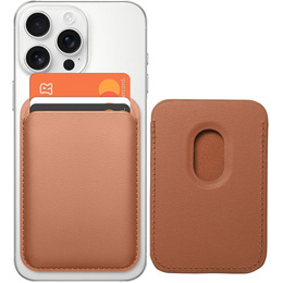 Гаманець для iPhone MagSafe від Urban Armor Gear, сріблястий
