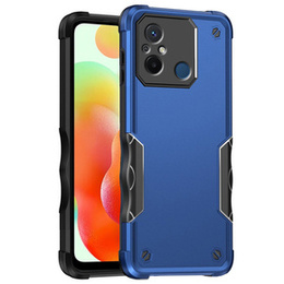 Бронированный чехол для Xiaomi Redmi 12C, Dual-Layer, темно-синий