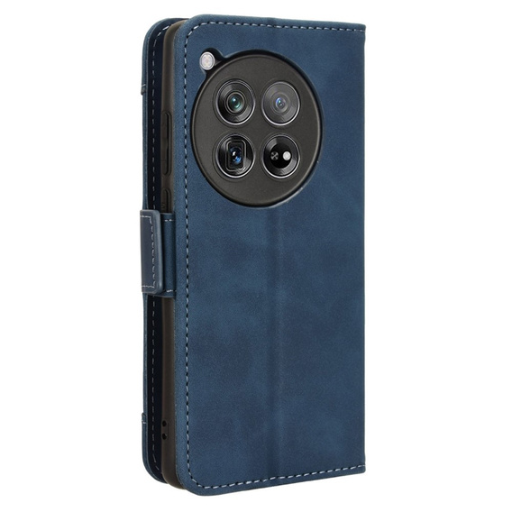 Откидной чехол для OnePlus 12 5G, Card Slot, синий