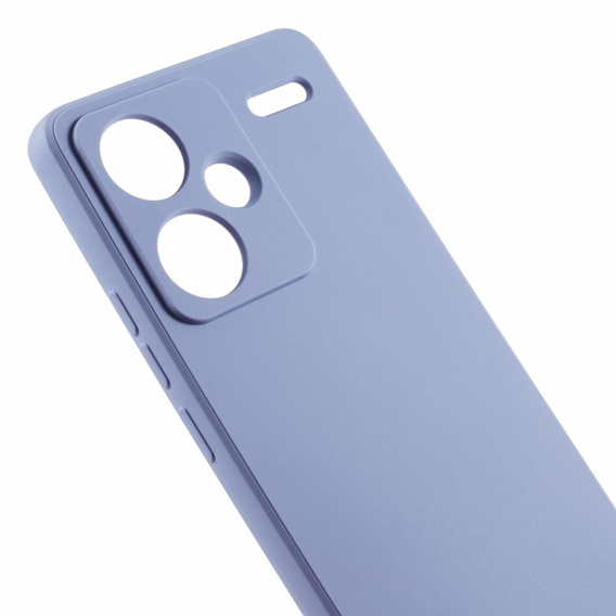 Чехол до Xiaomi Redmi Note 13 Pro+, Silicone Lite, фиолетовый