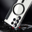Чохол-книжка для Samsung Galaxy S24 Ultra, RFID Wallet MagSafe CamShield, чорний