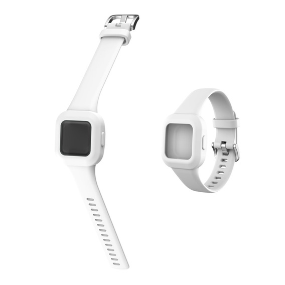 Силиконовый ремешок для Garmin Vivofit jr 3 - белый