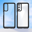 Чoхол до Samsung Galaxy A05s 4G, Fusion Hybrid, прозорий / чорний