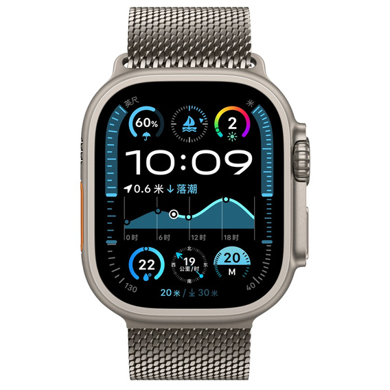 Браслет Milanese для Apple Watch  1/2/3/4/5/6/7/SE (42/44MM) - Black