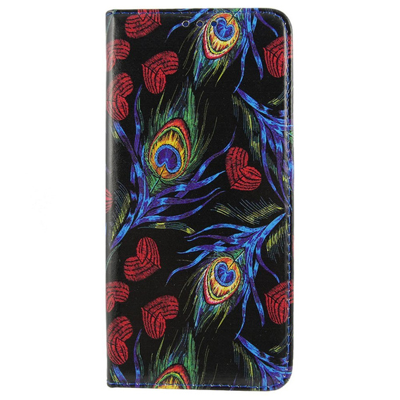 Откидной чехол для Xiaomi Mi 9 SE, Wallet, Peacock