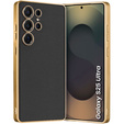 Чехол до Samsung Galaxy S25 Ultra, GKK Leather, чёрный