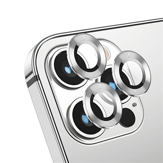 Защитное стекло на камеру до iPhone 13 Pro / 13 Pro Max, Silver