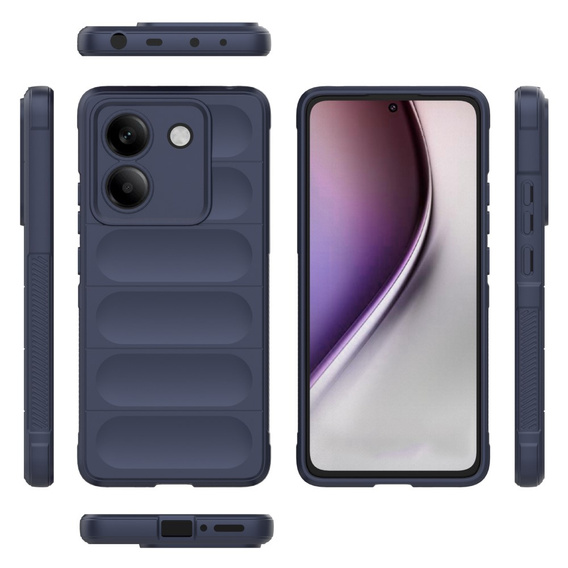 Чехол до Xiaomi Poco M7 Pro 5G, Gaming Shockproof, темно-синий