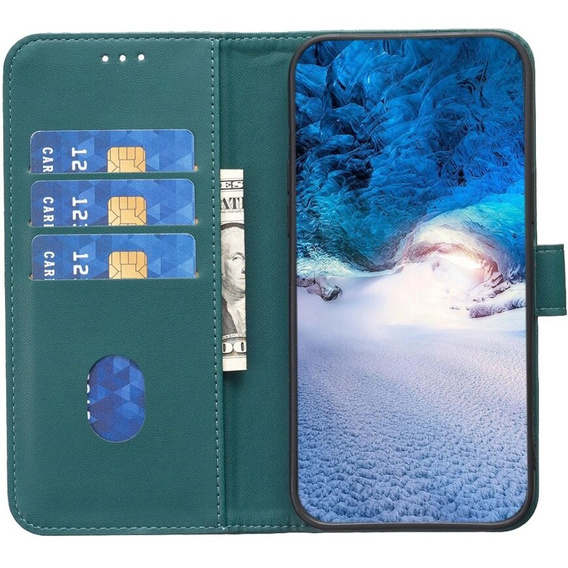 Откидной чехол для Samsung Galaxy A55 5G,BINFEN Wallet, зелёная