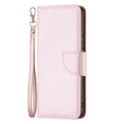Откидной чехол для Samsung Galaxy M33 5G, Wallet Litchi Magnet, розовый rose gold