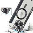 Откидной чехол для iPhone 16 Pro, RFID Wallet MagSafe CamShield, чёрный
