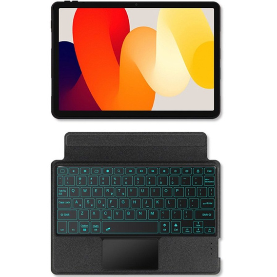 Чохол + клавіатура Xiaomi Redmi Pad SE 11", Keyboard Touchpad, чорний
