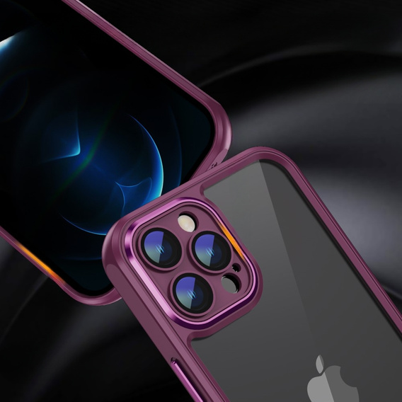 Чехол для iPhone 12 Pro Max, ERBORD Impact Guard, бордовый