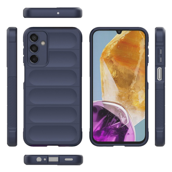 Чoхол до Samsung Galaxy M15 5G, Gaming Shockproof, темно-синій