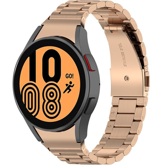 Браслет Stainless для  Samsung Galaxy Watch 4 / 4 Classic - Rose Gold
