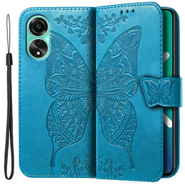 Чохол-книжка для Oppo A98 5G, Butterfly, м'яти