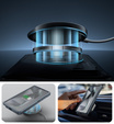 Бронированный чехол для Samsung Galaxy S25 Ultra, Dexnor CamProtect MagSafe, синий (Две рамки)