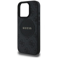 Чехол Guess 4G Circle с классическим логотипом, для MagSafe для iPhone 16 Pro