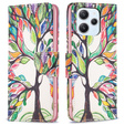 Чохол-книжка для Xiaomi Redmi 12 4G, Wallet, tree of life, білий