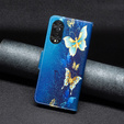 Откидной чехол для TCL 40 NxtPaper, Wallet, Butterflies синий