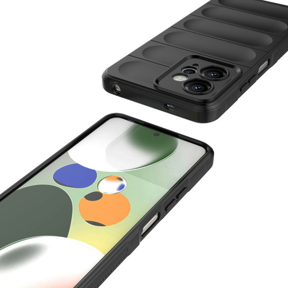 Чехол до Xiaomi Redmi Note 12 4G, Gaming Shockproof, чёрный
