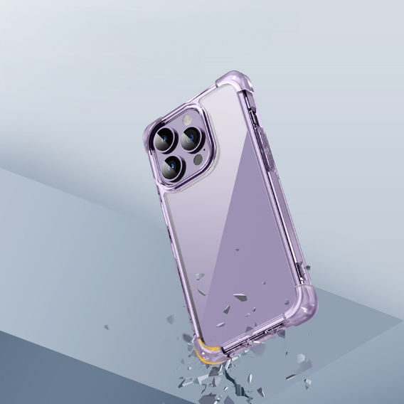 Чохол для iPhone 14 Pro, ERBORD CornerShield, фіолетовий
