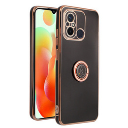 Чехол до Xiaomi Redmi 12C, Electro Ring, чёрный