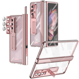 Чехол Multi-Function для Samsung Galaxy Z Fold 4 5G, розовое золото