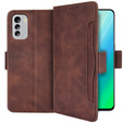 Футляр з клапаном для Nokia G60 5G, Card Slot, коричневий