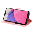 Откидной чехол для Samsung Galaxy A33 5G, Mandala Flower, розовый rose gold