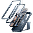 Бронированный чехол для Samsung Galaxy S23, Dexnor Full Body (Two Frames), темно-синий