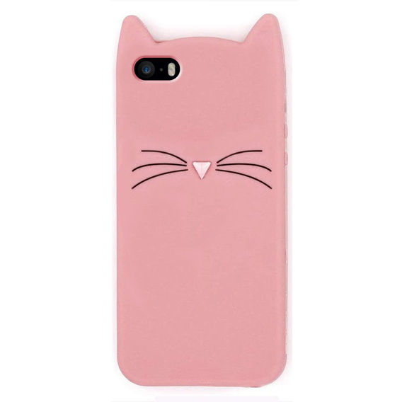 Кейс 3D KOT для iPhone 5/5s, Pink