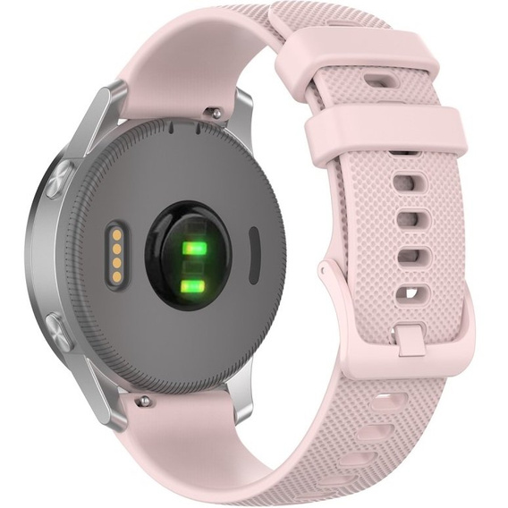Силиконовый ремешок 18mm до Garmin Vivomove 3S / Vivoactive 4S, Pink
