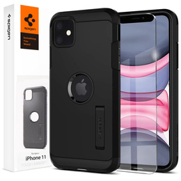 Чoхол Spigen до iPhone 11, Tough Armor, чорний