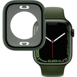 2в1 чехол и защитное стекло для часов Apple Watch 7/8/9 45mm, Green
