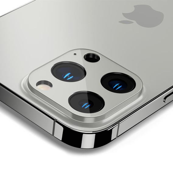 Spigen OPTIK.TR - Защитное стекло на камеру для iPhone 13 Pro / 13 Pro Max, Silver