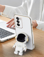 Чехол до Oppo Reno 12, Astronaut, белый