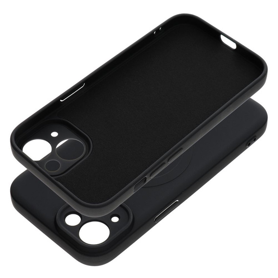 ERBORD Силіконовий чохол для iPhone 15, чорний