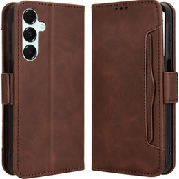 Футляр з клапаном для Samsung Galaxy A16, Card Slot, коричневий