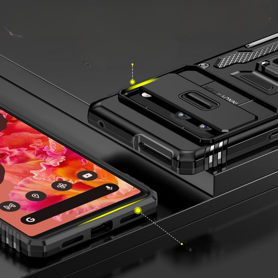 Чохол NOX Camera Slide Google Pixel 7a, CamShield Slide, чорний