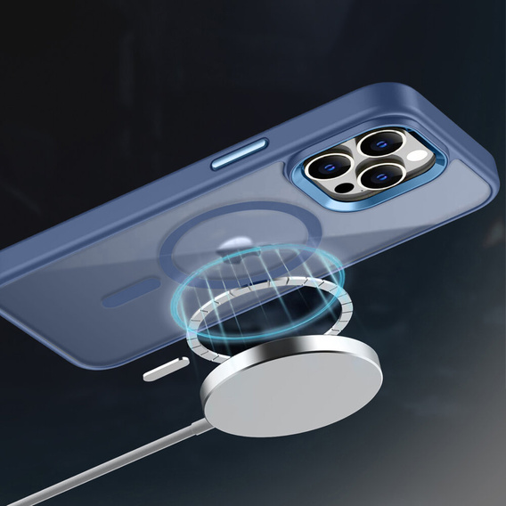 Чохол для iPhone 15 Pro Max, MagColor для MagSafe, світло-фіолетовий