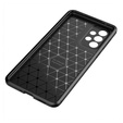 Чoхол до Samsung Galaxy A13 4G, Carbon Gel, чорний