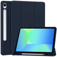 Чохол для Samsung Galaxy Tab S10 FE+ Plus, Smartcase з місцем для стилуса, темно-синій