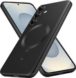 Чехол для Samsung Galaxy S25, ColorMag, для MagSafe, чёрный + закаленное стекло 9H