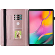 Чехол до Lenovo Tab M9, Wallet Pen Slot, butterflies, коричневый