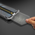 2x Закаленное стекло для iPhone 12 Pro Max, ERBORD Easy App Full Screen Protector